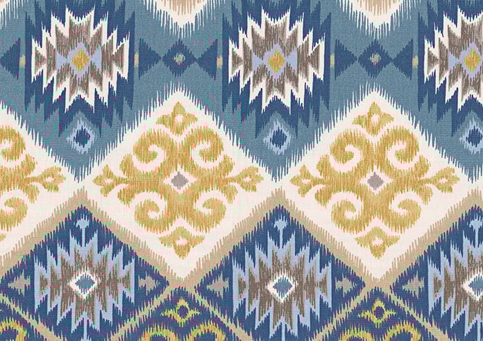 Navajo, Indigo - Twist&Fit Roman Blind - Image 7